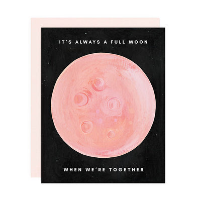 Full Moon Together Card
