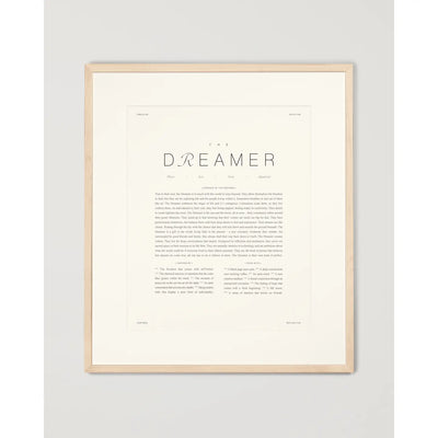 The Dreamer Art Print