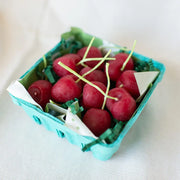 Beeswax Cherry Birthday Candles