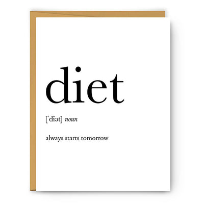 Diet Card