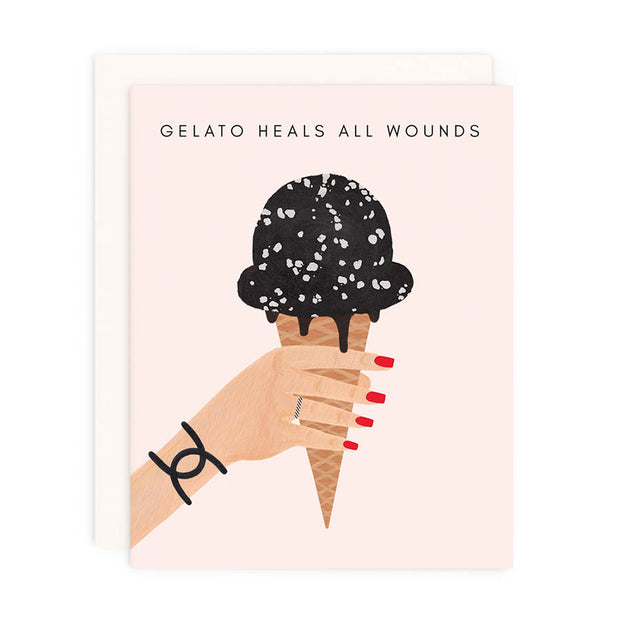 Gelato Heals All Wounds Card