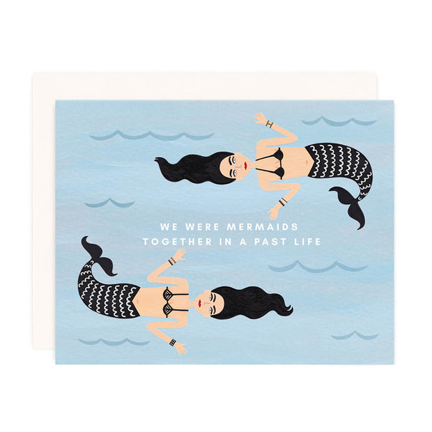 We Were Mermaids Card