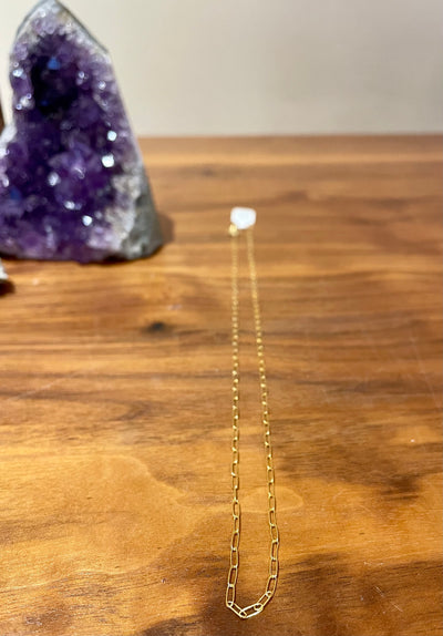 Thin Paperclip Chain - Golden Layers Necklace