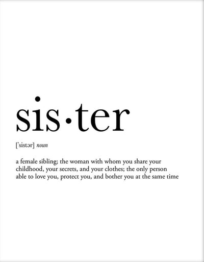 Sister Card