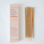 Wild Harvested Palo Santo Incense Stick