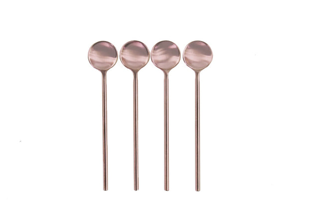 Rose Thin Spoons