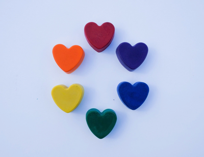 Heart Eco-Friendly Crayons